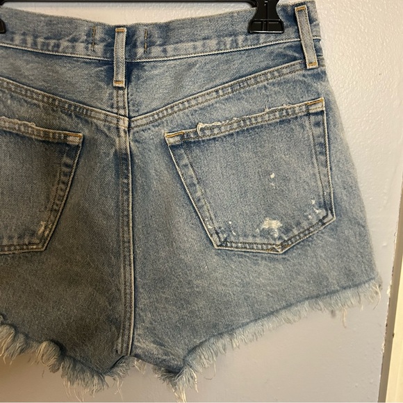 Agolde Parker Vintage Cut-off  denim shorts size 26 - Picture 8 of 9